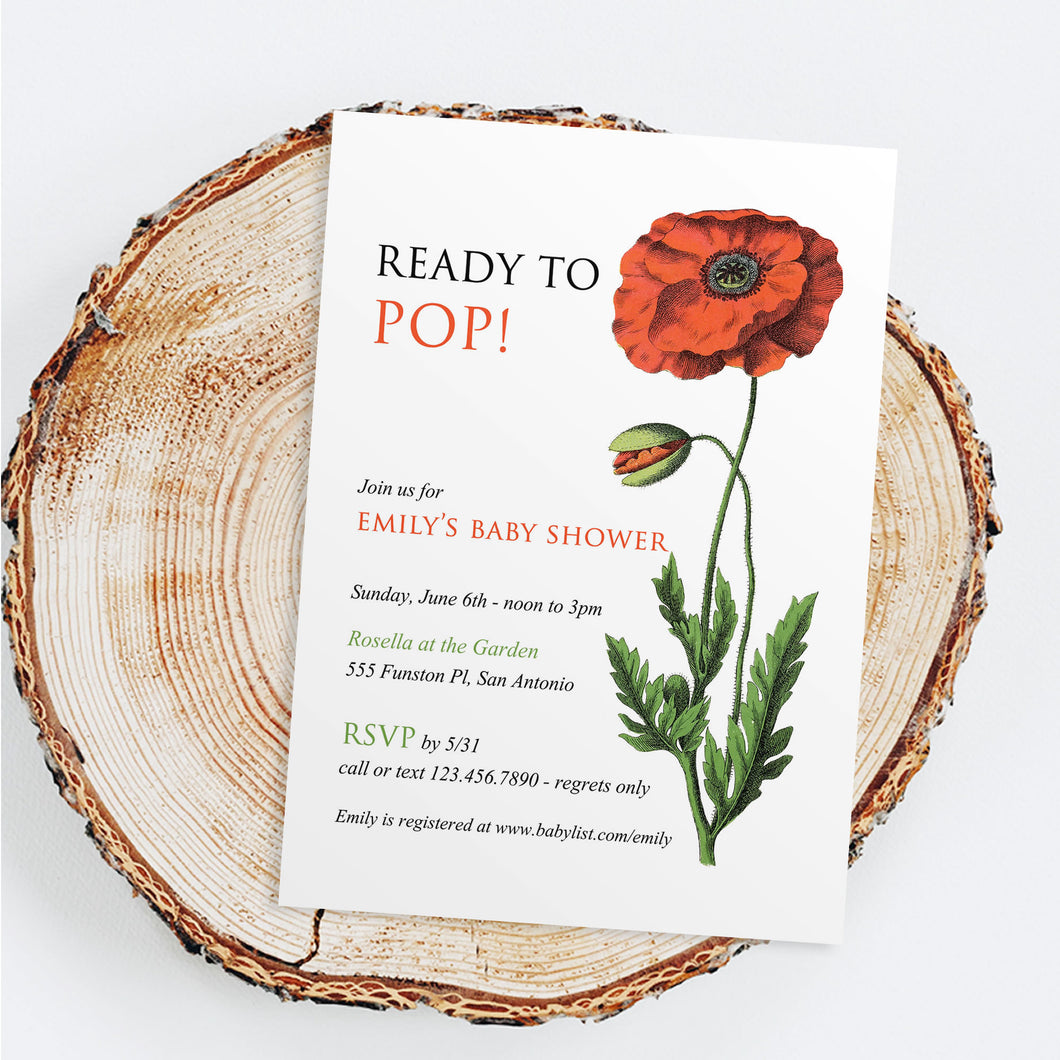 INVITATIONS | POPPY Bushel & Peck Paper