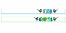 Load image into Gallery viewer, CUSTOM ORDER for Isabella - 2 sets Custom ID Bands Bushel &amp; Peck Paper
