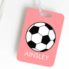 Load image into Gallery viewer, LUGGAGE TAG | SOCCER Bushel &amp; Peck Paper
