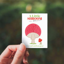 Load image into Gallery viewer, SEED PAPER FAVORS | SHROOM IN BLOOM Bushel &amp; Peck Paper
