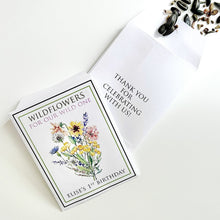 Load image into Gallery viewer, SEED FAVORS | WILD ONE Bushel &amp; Peck Paper
