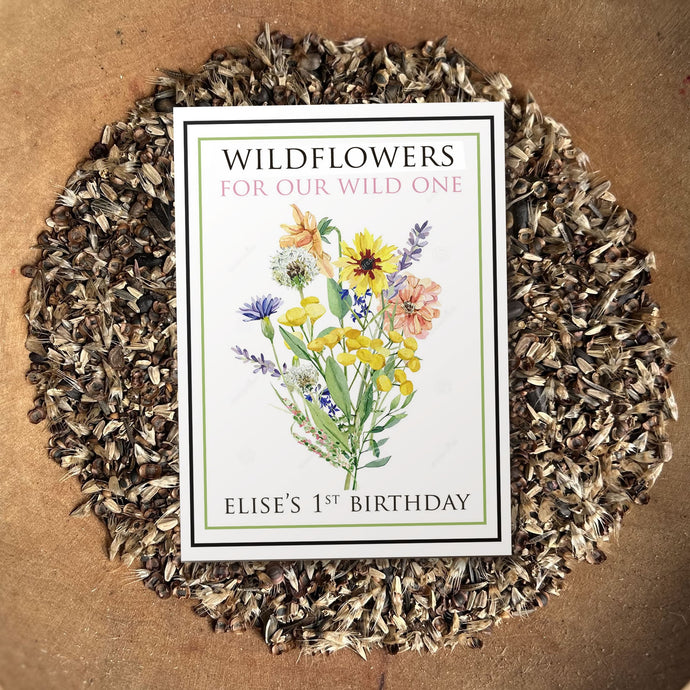 SEED FAVORS | WILD ONE Bushel & Peck Paper