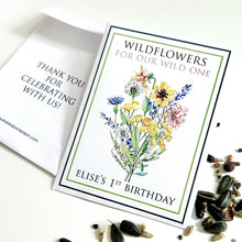 Load image into Gallery viewer, SEED FAVORS | WILD ONE Bushel &amp; Peck Paper
