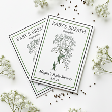 Load image into Gallery viewer, SEED FAVORS | BABY'S BREATH Bushel &amp; Peck Paper
