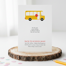Load image into Gallery viewer, Back to School Invitations Pinterest Pin

