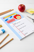 Load image into Gallery viewer, NOTE PAD | BACK-TO-SCHOOL Bushel &amp; Peck Paper
