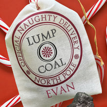 Load image into Gallery viewer, HOLIDAY GIFT BAG | LUMP O COAL Bushel &amp; Peck Paper
