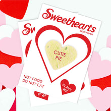 Load image into Gallery viewer, SEED PAPER VALENTINES | CONVERSATION HEARTS Bushel &amp; Peck Paper
