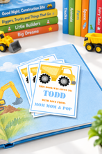 Load image into Gallery viewer, Dump Truck Bookplates Bushel &amp; Peck Paper
