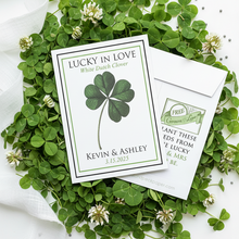 Load image into Gallery viewer, SEED FAVORS | LUCKY CLOVER Bushel &amp; Peck Paper
