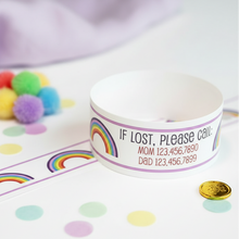 Load image into Gallery viewer, ID BANDS | RAINBOW Bushel &amp; Peck Paper
