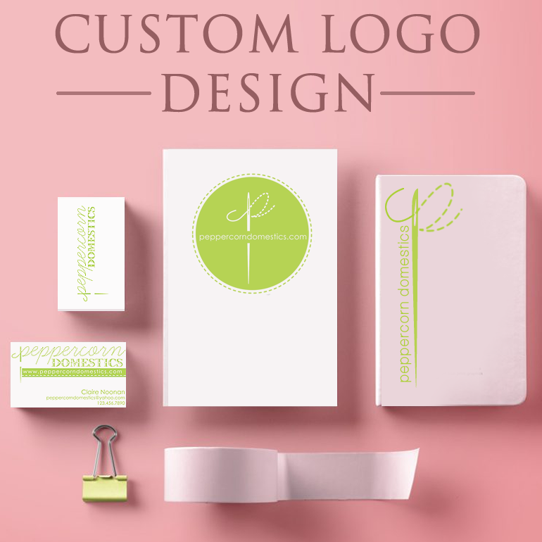 CUSTOM LOGO Design - Business Branding – Bushel & Peck Paper