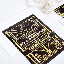 Load image into Gallery viewer, Gatsby Invitations freeshipping - Bushel &amp; Peck Paper
