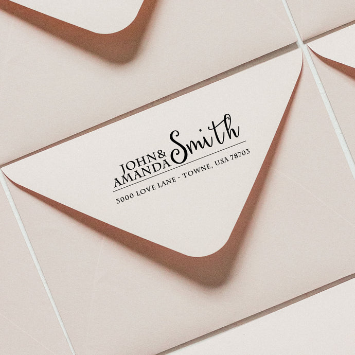 Rubber Stamp - SMITH freeshipping - Bushel & Peck Paper