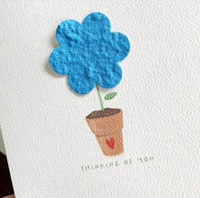 Load image into Gallery viewer, FOLDED NOTES | ASSORTED SEED PAPER CARDS
